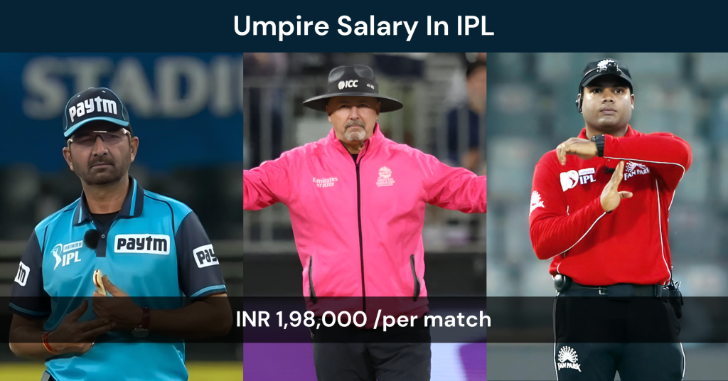 Umpire Salary In IPL