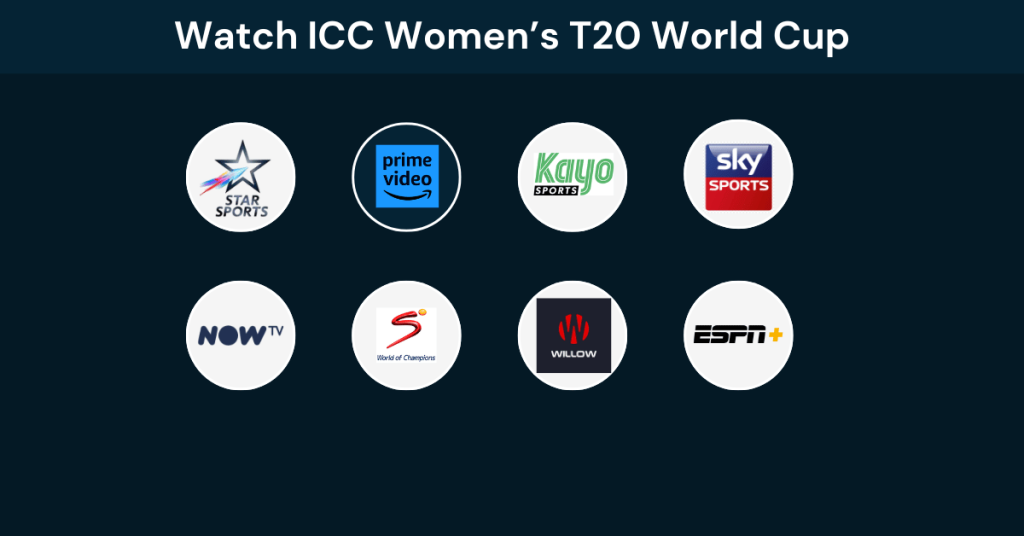 Watch ICC Women's T20 World Cup