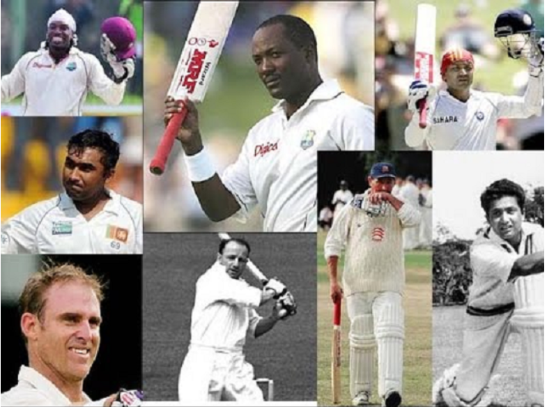 Players with Triple Centuries in Test Cricket