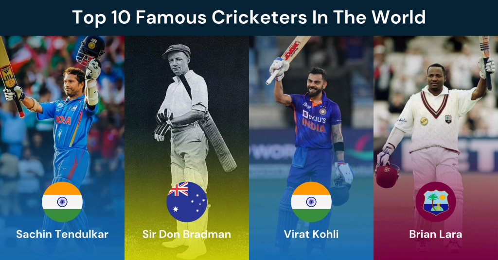 top 10 famous cricketers in the world