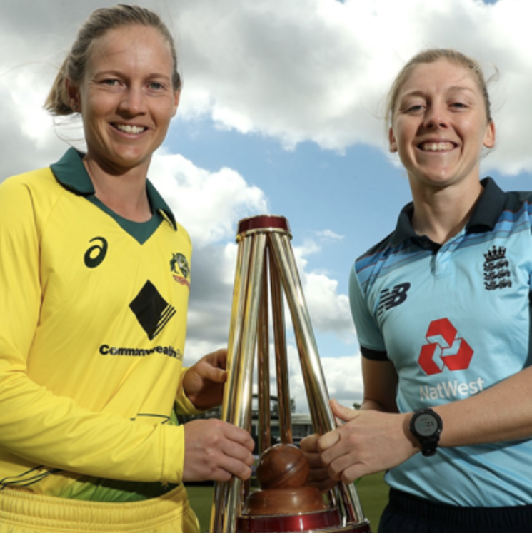 current Women's Ashes trophy