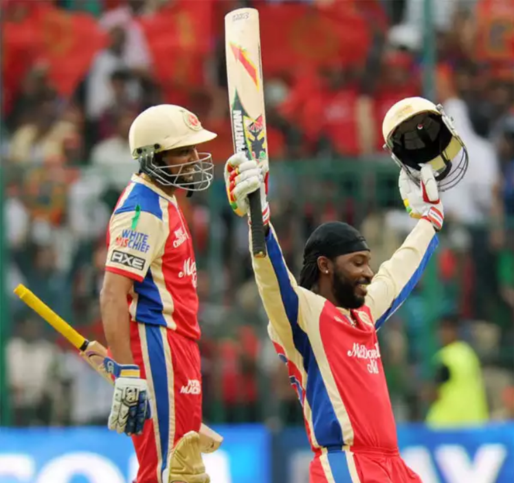 Chris Gayle’s highest scores in IPL