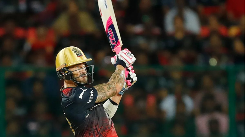 Faf du Plessis During RCB vs LSG Head-to-Head