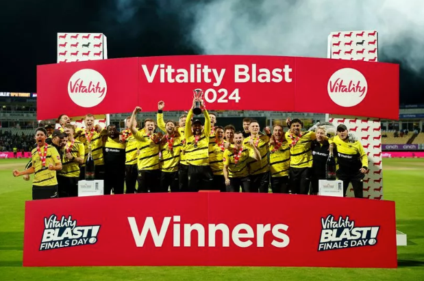 Gloucestershire in T20 Blast Winners 