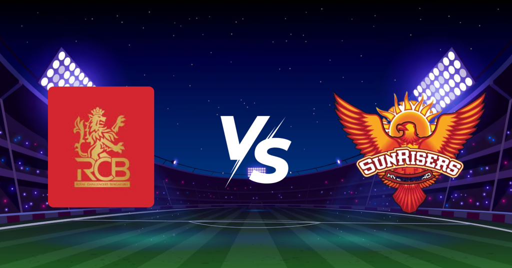 RCB vs SRH Head to Head