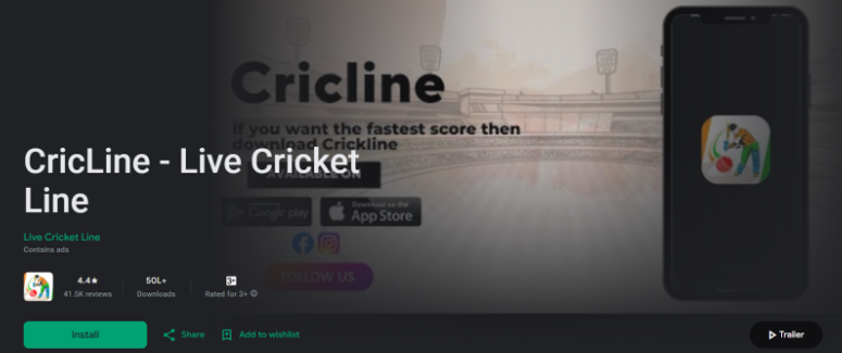 CricLine