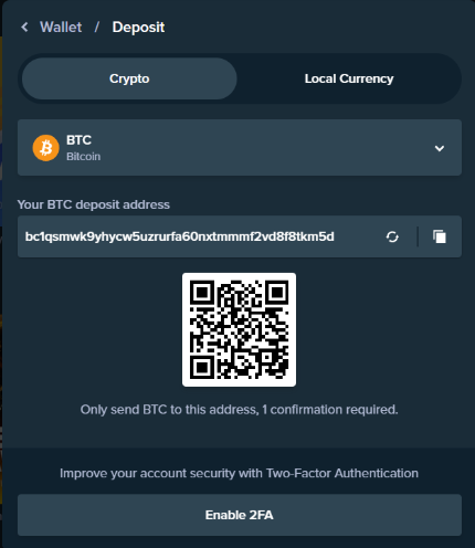 Deposit Funds In Stake 