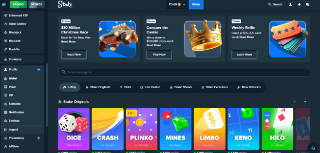 Various Casino Games