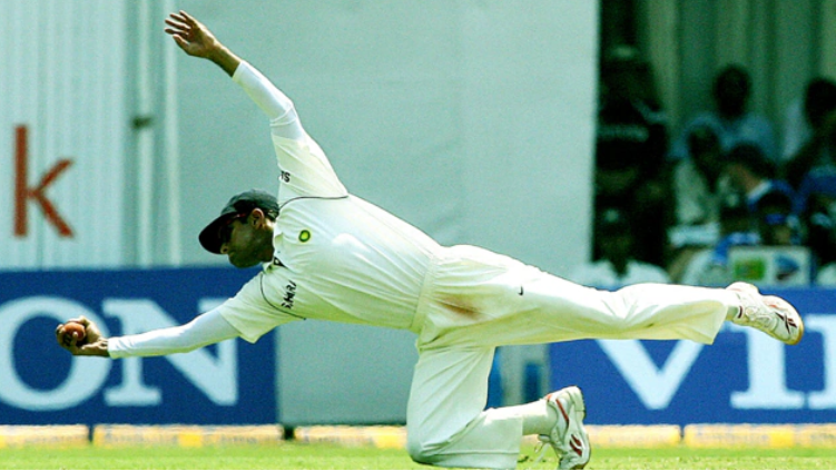 Rahul Dravid Records Most Catches in Test Cricket 