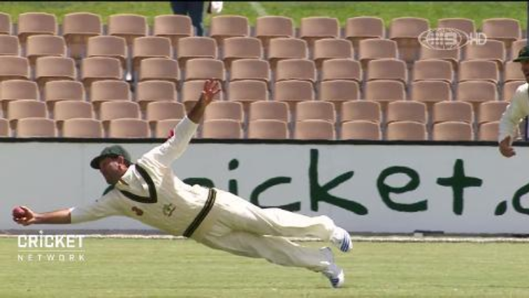 Ricky Ponting Records Most Catches in Test Cricket 